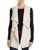 Cupcakes And Cashmere Faux Shearling Novak Vest