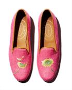 Stubbs & Wootton Women's Forget Me Not Floral Loafers