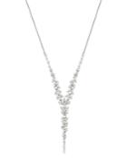 Bloomingdale's Diamond Feather Y Necklace In 14k White Gold, 1.50 Ct. T.w. - 100% Exclusive
