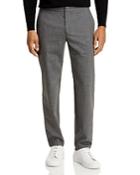 Theory Curtis Hidden Drawstring Stretch Wool Relaxed Fit Pants
