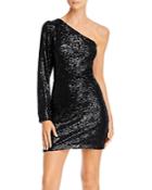 Endless Rose Sequined One-shoulder Dress - 100% Exclusive