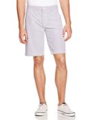 Lacoste Seersucker Stripe Bermuda Shorts