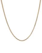 David Yurman Box Chain Necklace In 18k Yellow Gold, 18
