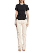 A.l.c. Austin Side Tie Tee