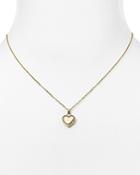 Michael Kors Heart Pendant Necklace, 16