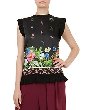 Ted Baker Myshell Florence Frill-trim Top