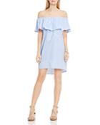 Vince Camuto Off The Shoulder Ruffle Dress
