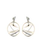 Alexis Bittar Crystal Embellished Dangling Drop Earrings