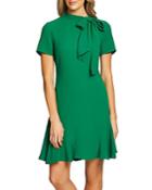 Cece By Cynthia Steffe Bow Neck A-line Dress