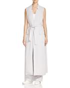 Dkny Pure Long Belted Trench Vest