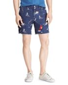 Polo Ralph Lauren Water Sports-print Straight Fit Shorts