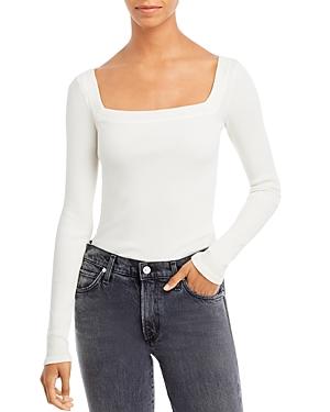 Citizens Of Humanity Marisol Ribbed Square Neck Tee