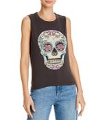 Chaser Skull Graphic Muscle Tank