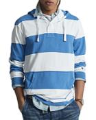 Polo Ralph Lauren Cotton Stripe Hooded Rugby Shirt