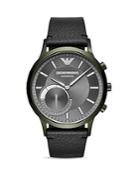 Armani Connected Olive-tone Hybrid Smartwatch, 43mm