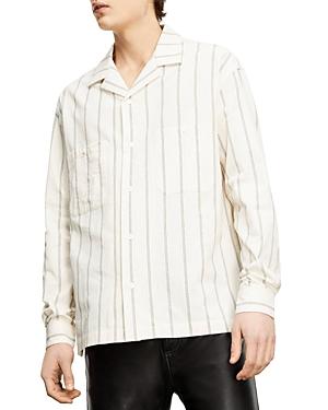 The Kooples Striped Slim Fit Button Down Shirt