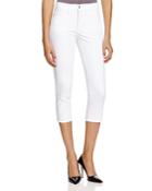 Nydj Karen Capri Skinny Jeans In Optic White