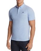 Fred Perry Woven-trim Pique Classic Fit Polo Shirt