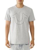 True Religion Double Stitch Horseshoe Tee