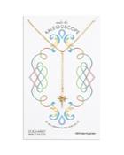 Dogeared Kaleidoscope North Star Y Necklace, 32