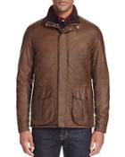 Barbour Portal Hooded Waxed Jacket