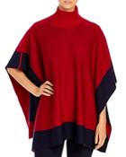 Boss Lisandra Color Blocked Poncho Sweater