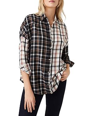 French Connection Panita Org Check Shirt