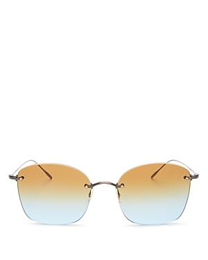Oliver Peoples Women's Marlien Rimless Square Sunglasses, 58mm