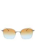 Oliver Peoples Women's Marlien Rimless Square Sunglasses, 58mm