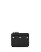 Whistles Triple Stud Leather Coin Case