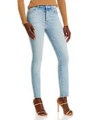 Mother The Stunner Ankle Fray Jeans In Innerspace
