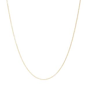 Zoe Chicco 14k Yellow Gold Tiny Cable Chain, 18