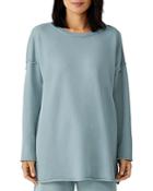 Eileen Fisher Crewneck Boxy Fit Tunic