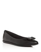 Cole Haan Women's 3.zerogrand Leather Pointed Toe Ballet Flats