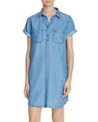Barbour Fins Chambray Dress