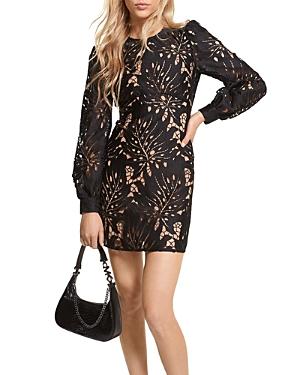 Michael Michael Kors Palm Lace Mini Dress