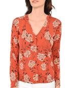 Daniel Rainn Vera Floral Print Cardigan