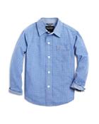 Nautica Boys' Gingham Button Down Shirt - Sizes S-xl - Compare At $37.50