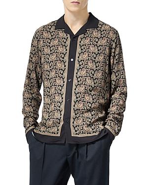 The Kooples Golden Paisley Motif Shirt