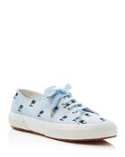 Superga Jennifer Meyer Collection Linembrw Palm Tree Lace Up Sneakers