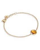 Marco Bicego 18k Yellow Gold Jaipur Color Citrine Quartz Chain Bracelet