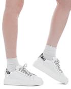 The Kooples Leather Low Top Sneakers