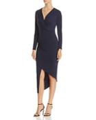 The Vanity Room Knit Surplice Dress - Compare At $98