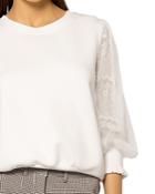 Gracia Lace Sleeve Top (43% Off) - Comparable Value $87