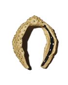 Lele Sadoughi Embellished Metallic Knot Headband - 100% Exclusive