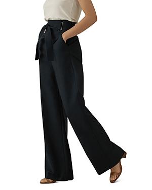 Karen Millen Tie-waist Straight-leg Pants