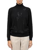 Peserico Sequin Trim Sweater