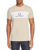 Fred Perry Embroidered Panel Tee
