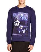 Mcq Floral Graphic Crewneck Sweatshirt