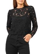 1.state Tie Back Lace Top